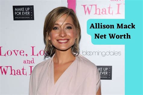 allison mack net worth|allison mack net worth 2021.